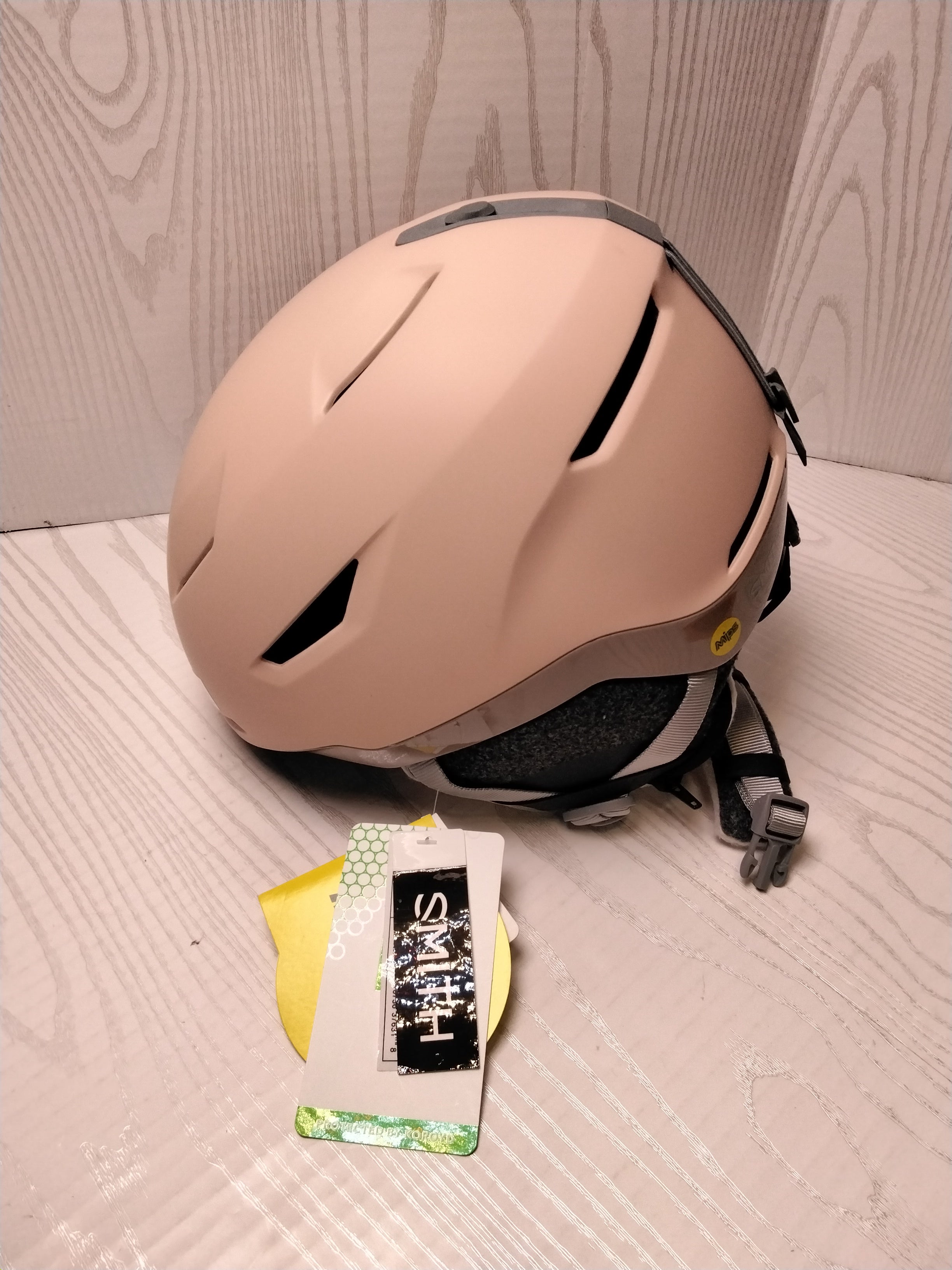 Smith Vida MIPS Snow Helmet (Matte Quartz/Limestone, Large) (7761825595630)